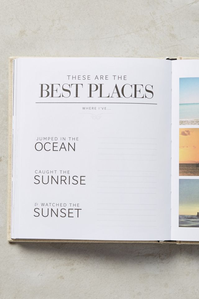 Swept Away By Wanderlust Fill-In Journal #3