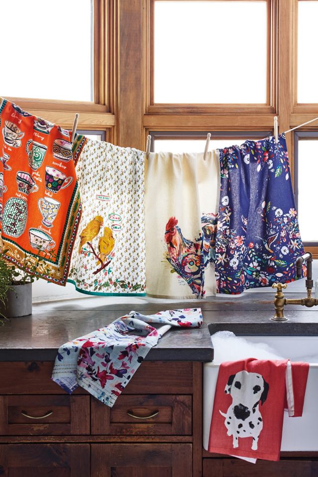 Rooster Tea Towel #2