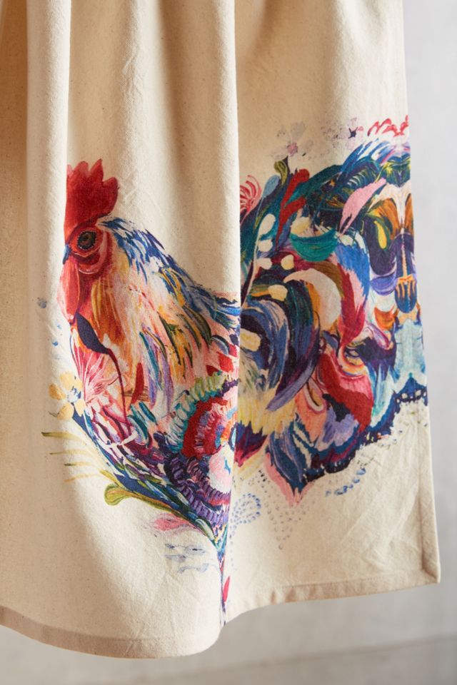 Rooster Tea Towel #1
