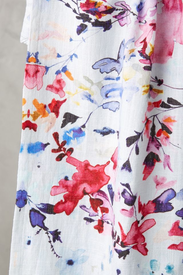 Wildflower Study Tea Towel #2
