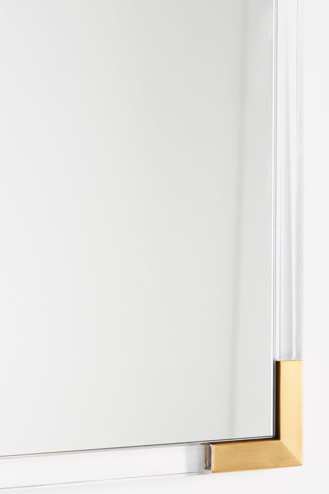 Brass-Capped Mirror #1