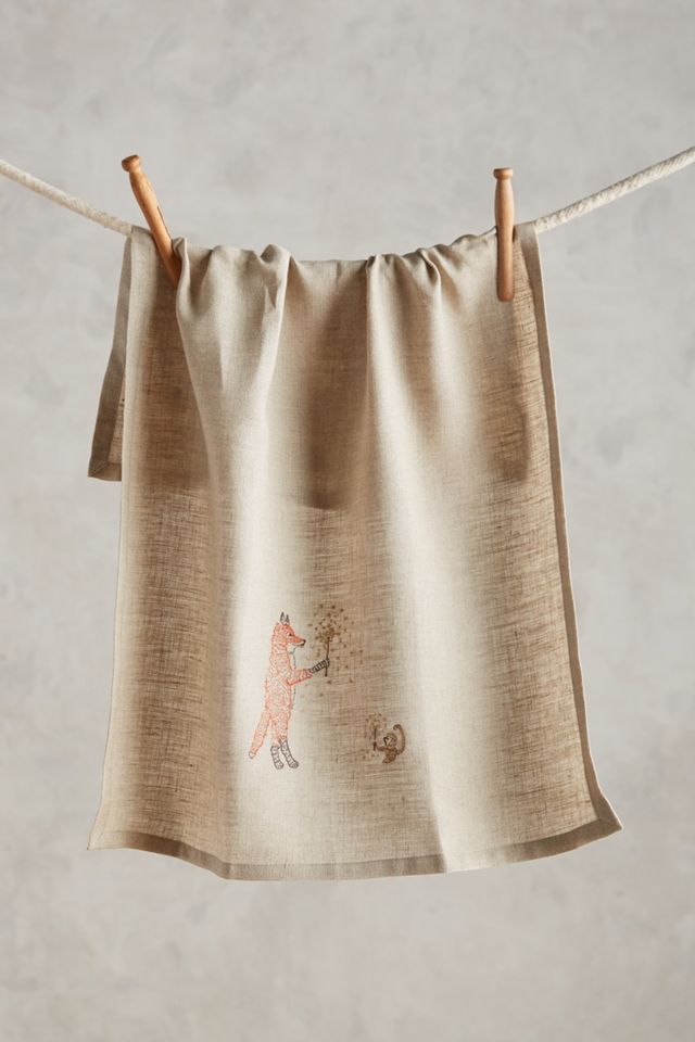 Linen Portrait Tea Towel