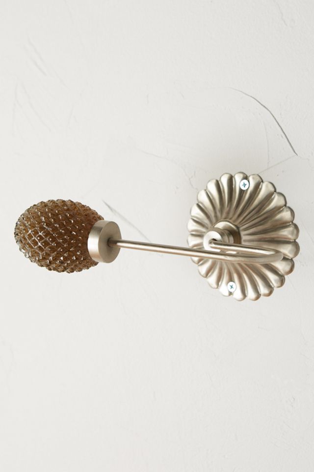 Quilted Glass Tieback #2