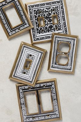 Art Plates - Decorative OVERSIZED Switch Plates & Outlet Covers