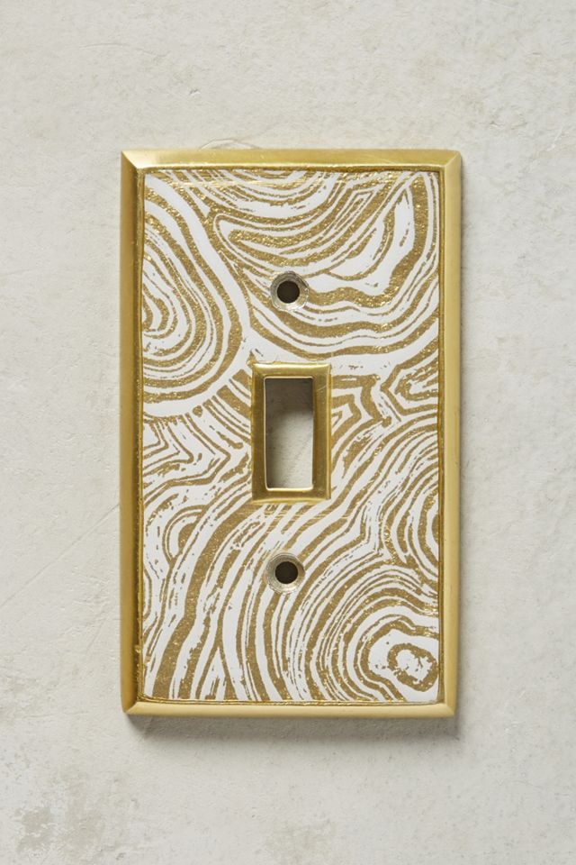 Natural Grain Switch Plate #3