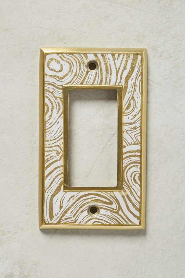 Natural Grain Switch Plate #4
