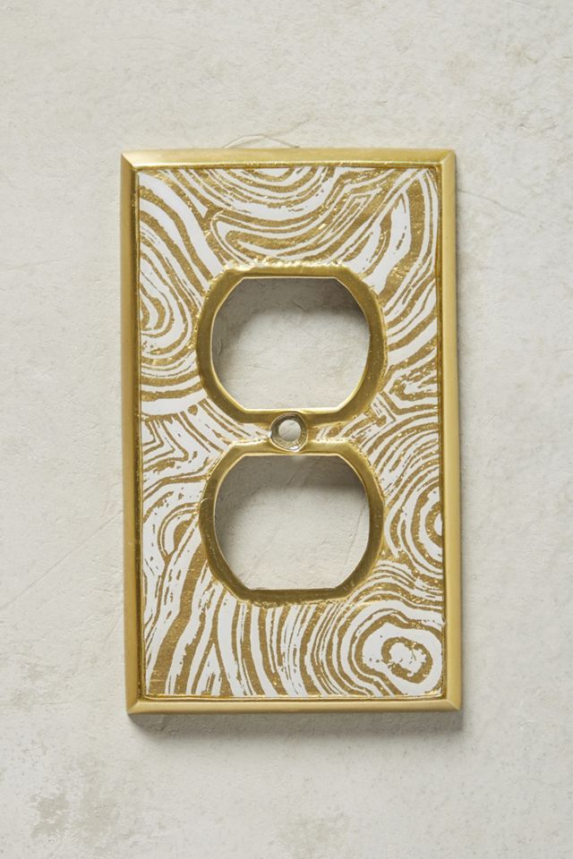 Natural Grain Switch Plate #5