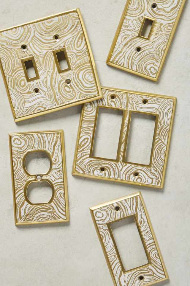 Natural Grain Switch Plate #1