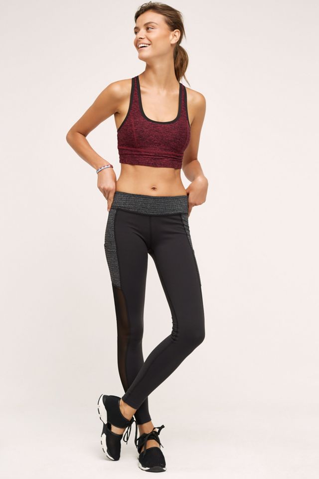Mesh Panel Leggings #1