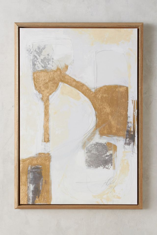 Gold Serenity Wall Art Anthropologie