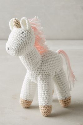 Crocheted Unicorn Toy