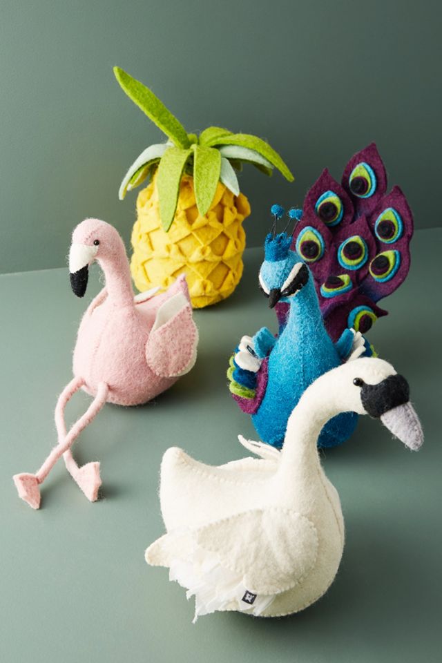 Felted Wool Bookend #1