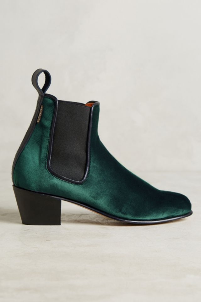 Penelope Chilvers Velvet Chelsea Boots #1