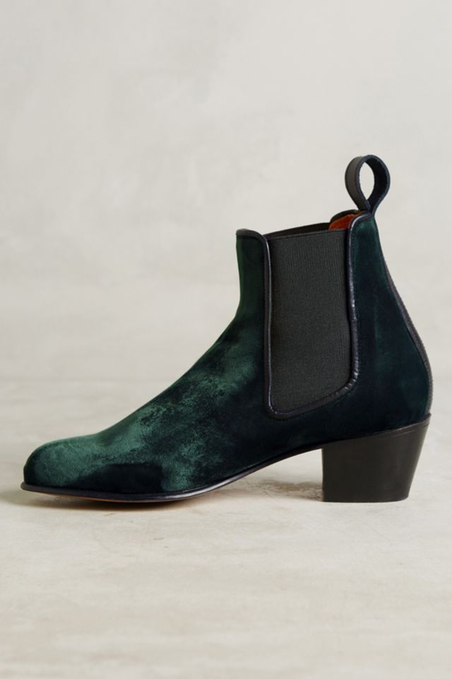 Penelope Chilvers Velvet Chelsea Boots #2