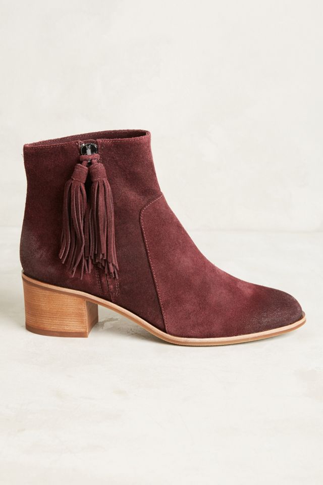 Miss Albright Amarie Tassel Booties #1