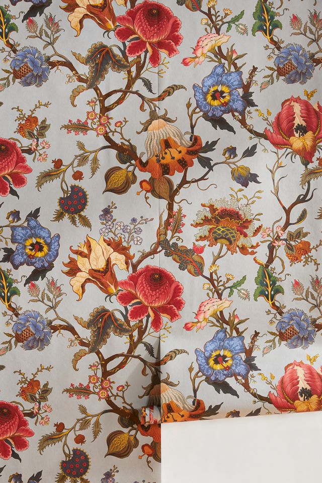 House of Hackney Artemis Floral Black Wallpaper #1