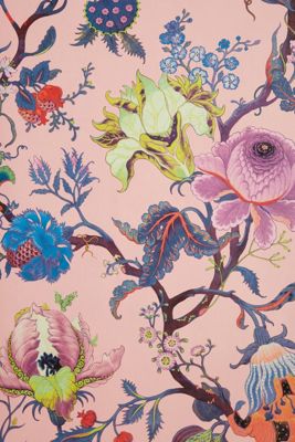 House of Hackney Artemis Floral Black Wallpaper