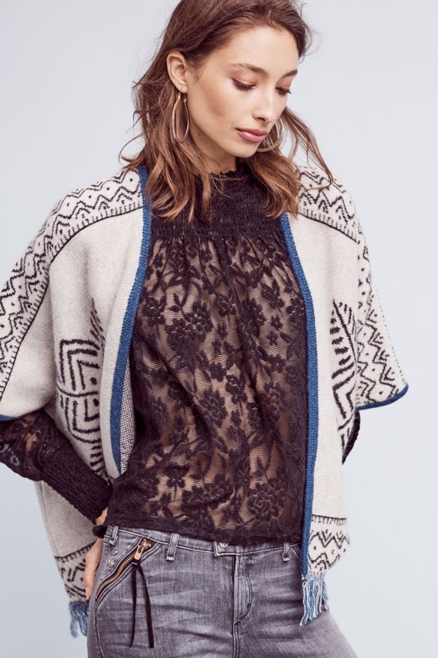 Irina Wool Poncho #1