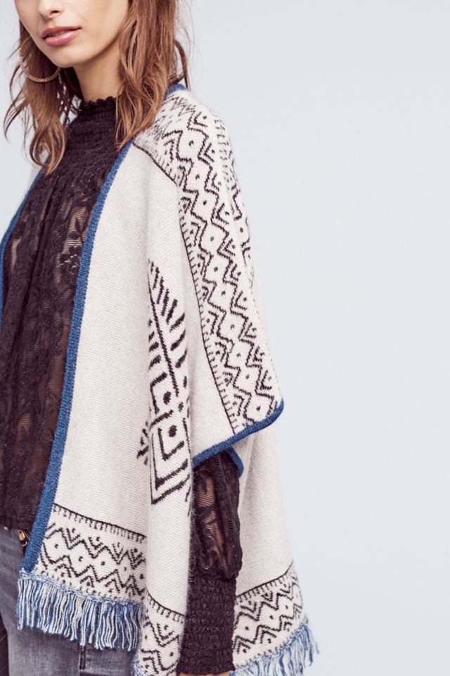 Irina Wool Poncho #2