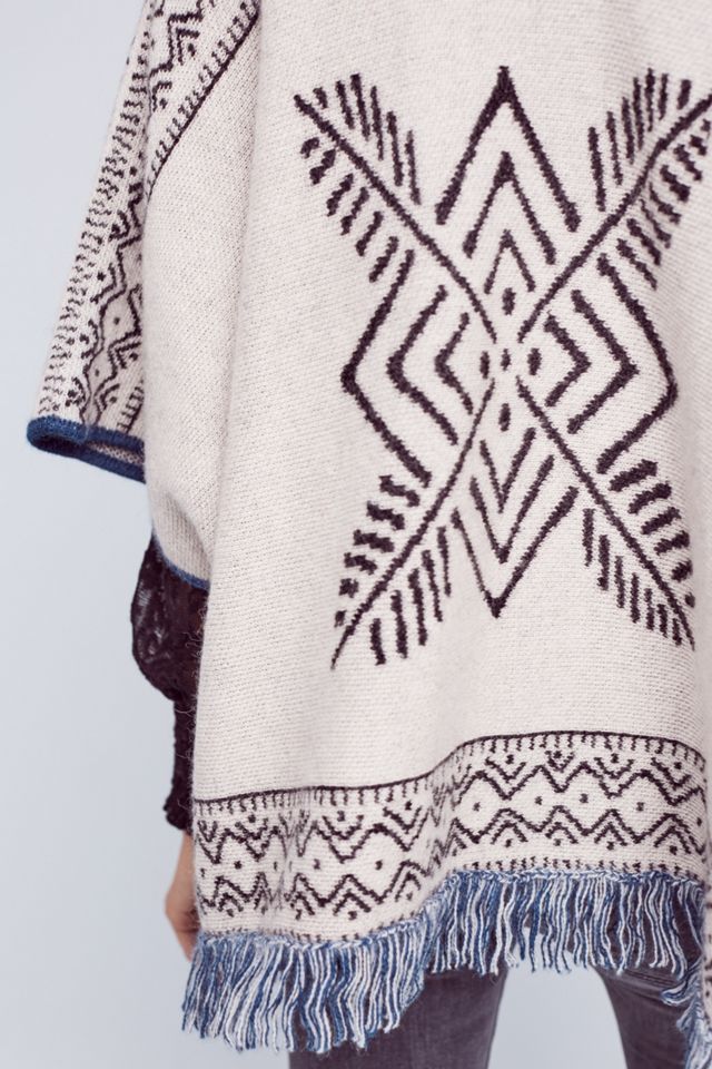 Irina Wool Poncho #3