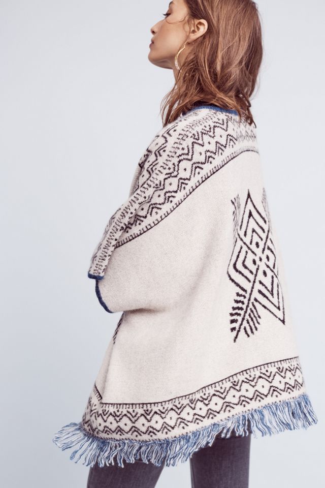 Irina Wool Poncho #4