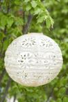 Geo Lace Solar Lantern, Extra Large