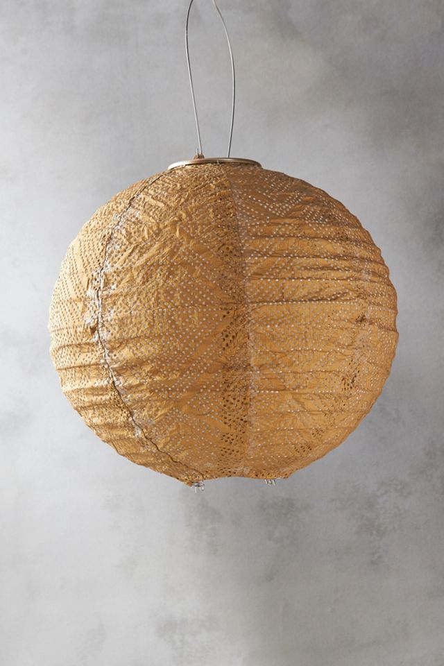 Geometric Lace Solar Lantern #1