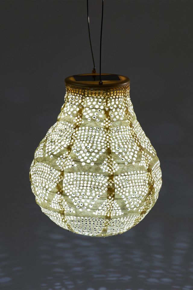 Lace Drop Solar Lantern #1