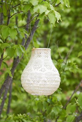 Lace Drop Solar Lantern
