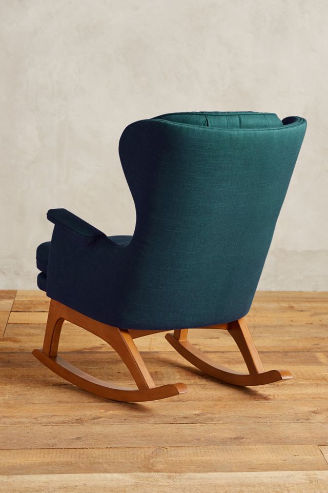 Belgian Linen Finn Rocker #1