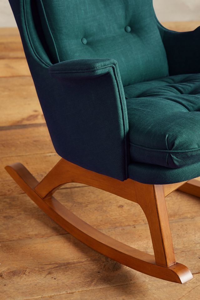 Belgian Linen Finn Rocker #2