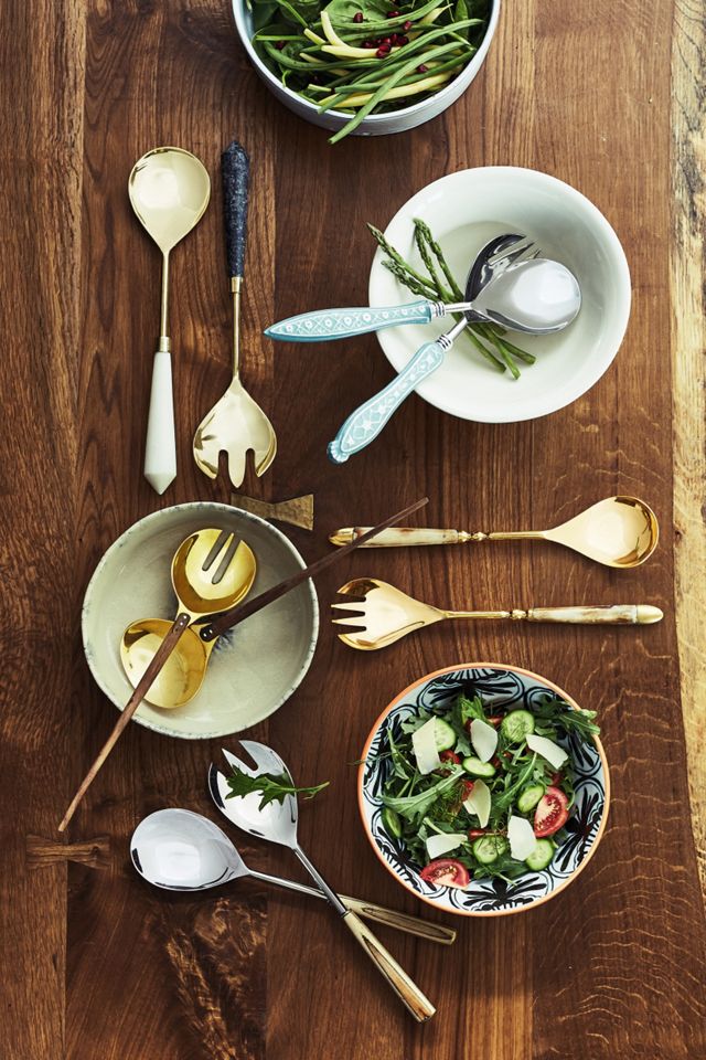 Liquid Brass Serving Set #1