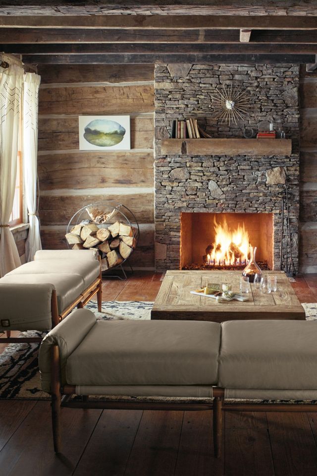 Mountainside Log Holder #3