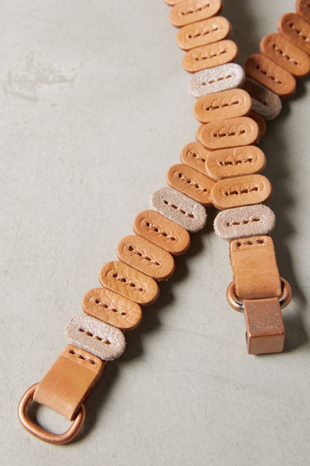 Ceinture à languettes mince #1