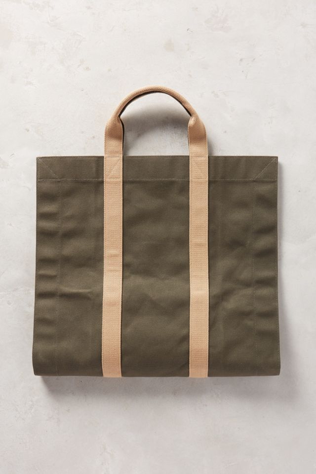 Evergreen Canvas Log Holder #2