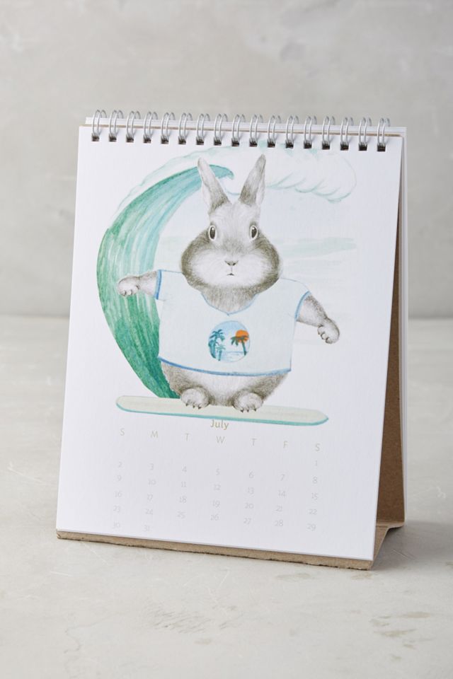The Bunny 2017 Desk Calendar #1