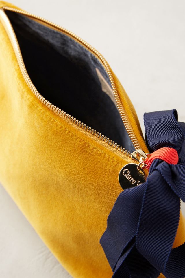 Clare V. Mimi Velvet Clutch #2