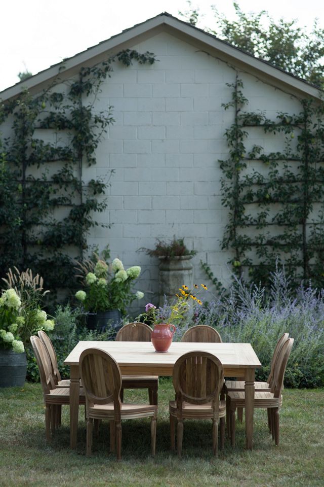 Reclaimed Teak Square Dining Table #2