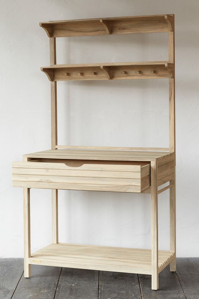 Gardener Teak Potting Station #2