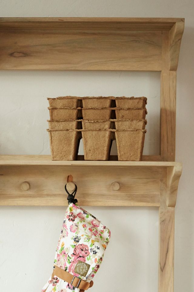 Gardener Teak Potting Station #5