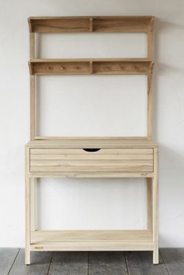Gardener Teak Potting Station
