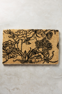 Line Drawing Doormat | Anthropologie