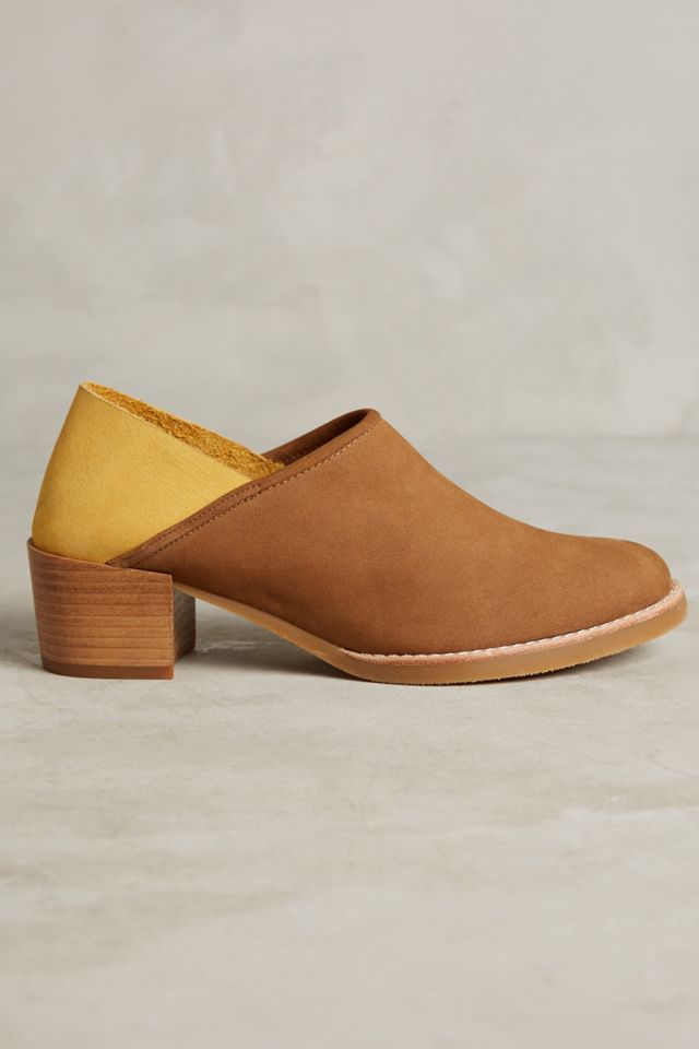 All Black Colorblock Fold-Back Booties #3