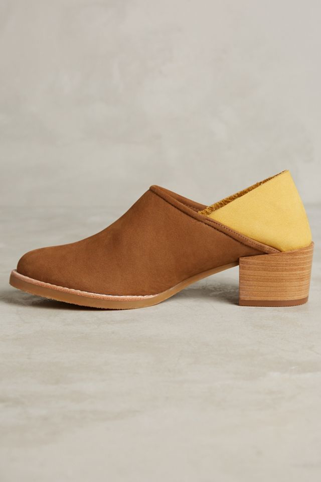 All Black Colorblock Fold-Back Booties #4