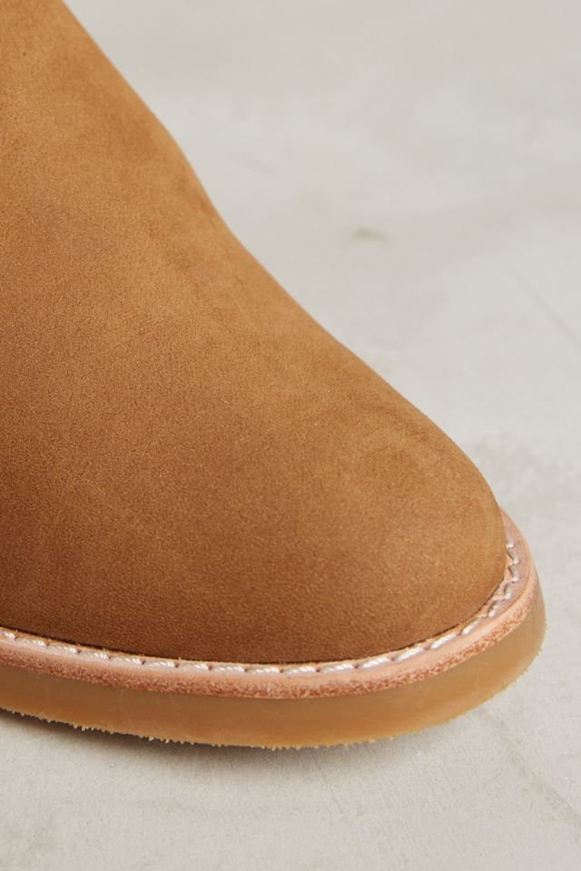 All Black Colorblock Fold-Back Booties #6