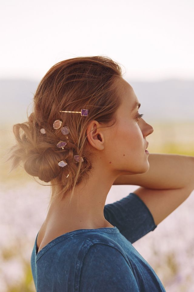 Lenka Druzy Bobby Pin Set  #1