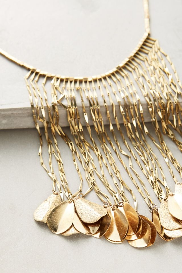 Rainpetal Bib Necklace #1