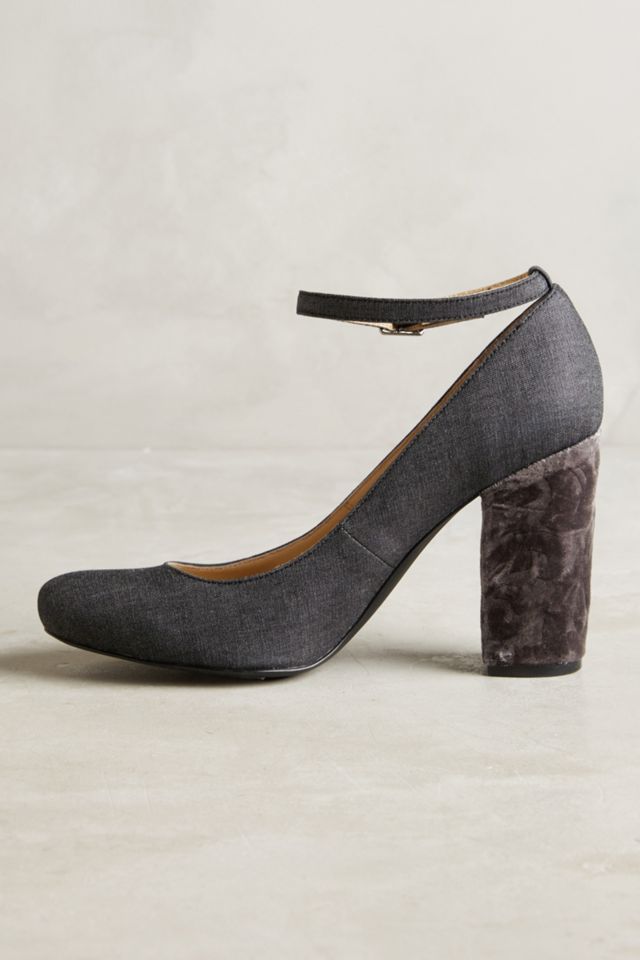 Farylrobin Tessa Velvet Heels #2