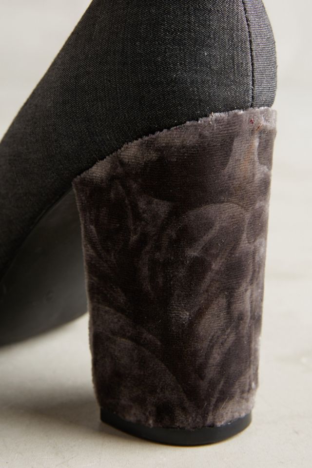 Farylrobin Tessa Velvet Heels #4