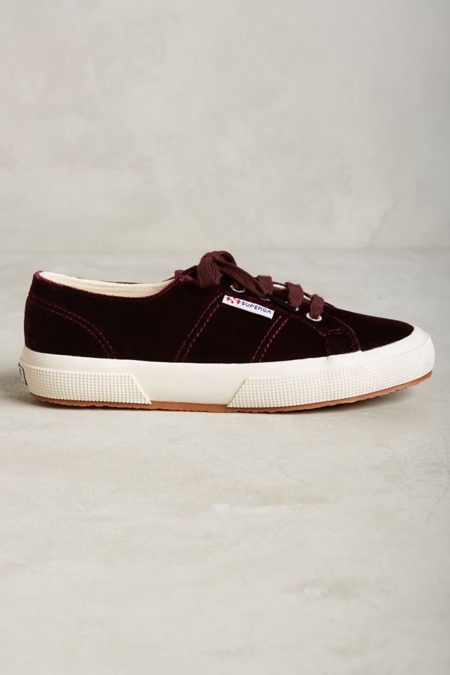 Superga Velvet Sneakers #1